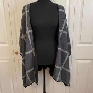 Serra sweater poncho cape coat - OS